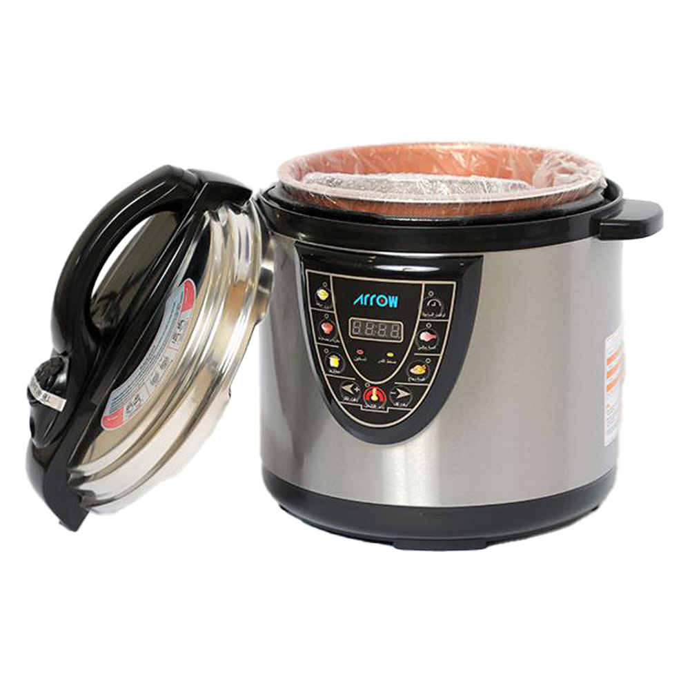 ARROW 12 Liter Electric Pressure Cooker, RO-12SEC