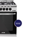 FREE STANDING OVEN 55*55, 4 gas burner |RO-5555GSF06