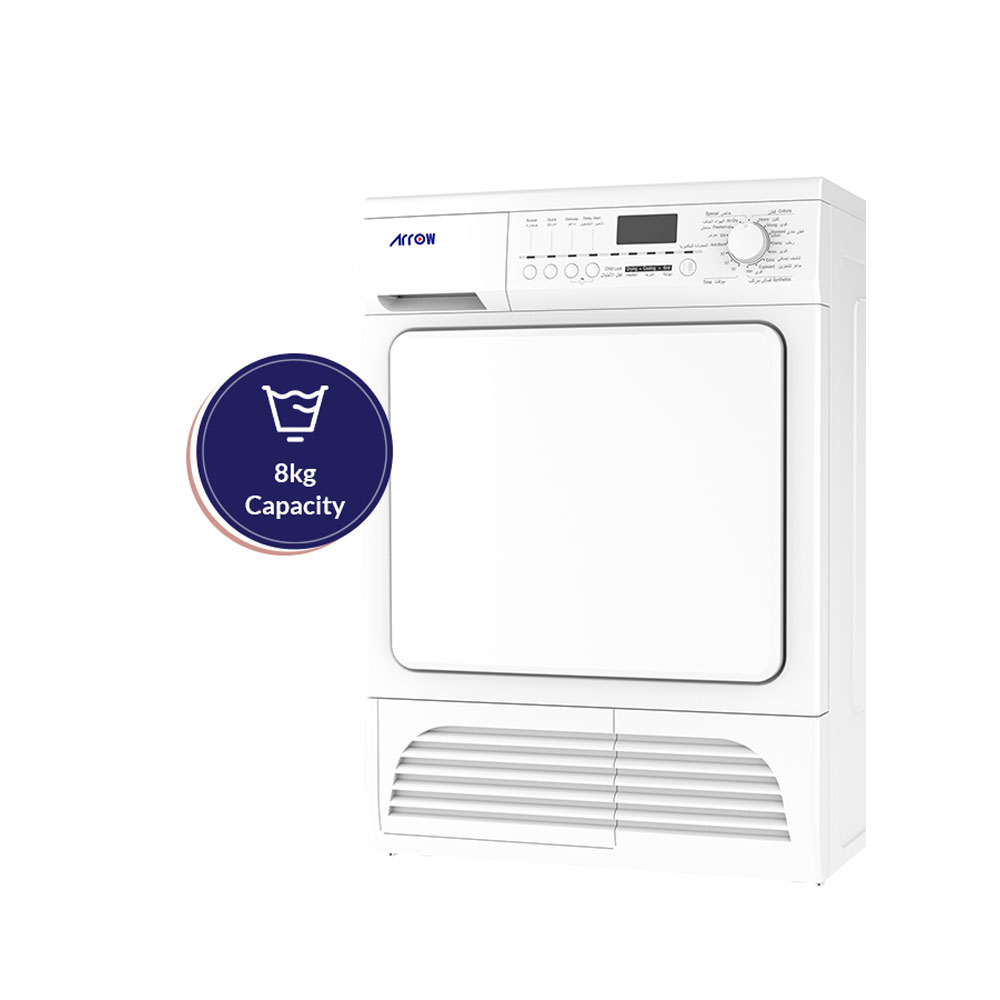 Arrow Clothes Dryer Condenser type 8 Kg, RO-08GDC