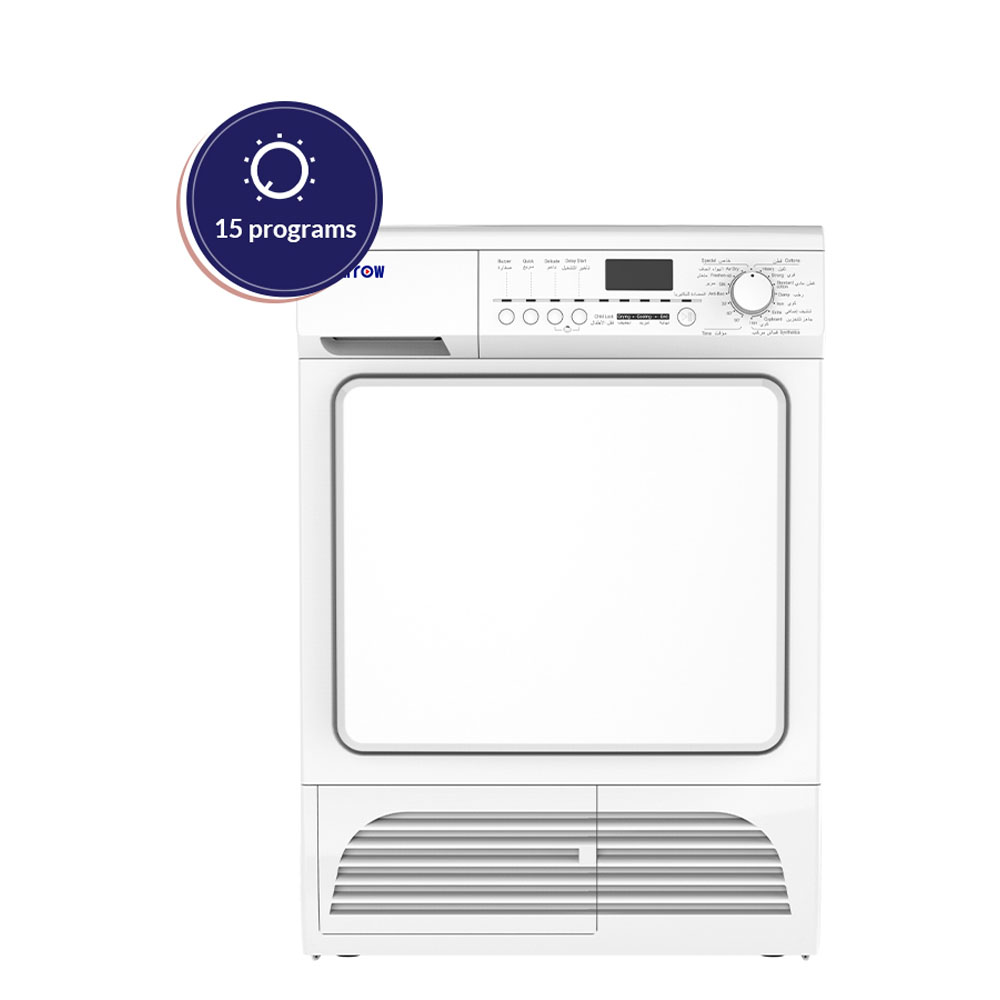 Arrow Clothes Dryer Condenser type 8 Kg, RO-08GDC