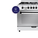 Arrow Free Stand Stove - Silver-60*90- RO-9060GSF