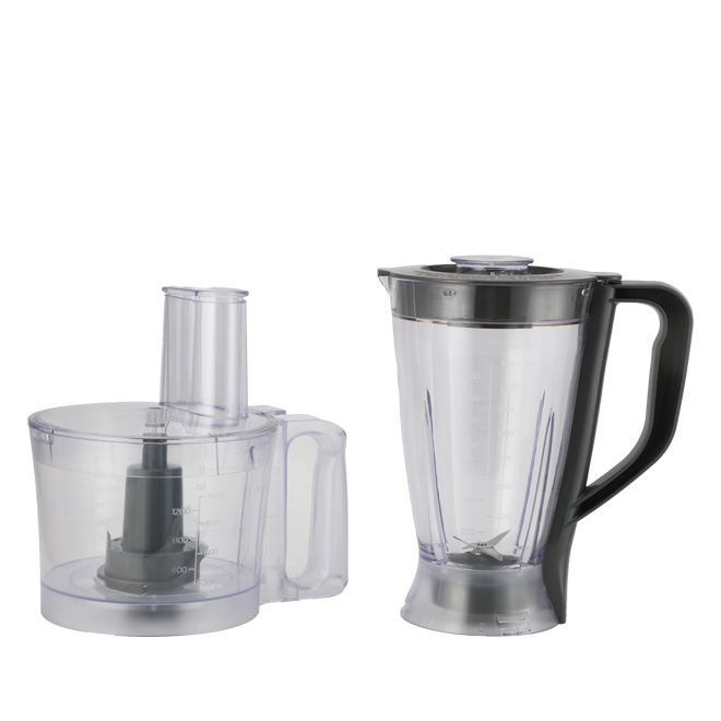RO-07FPD, ARROW FOOD PROCESSOR, BOWL 2.4L, BLACK+ DARK GREY COLOR 