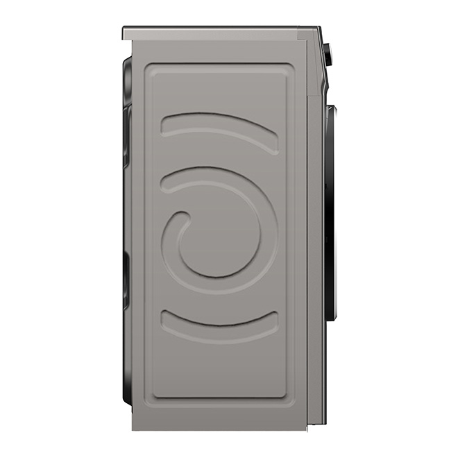 RO-09FWTS-01, ARROW FRONT LOAD WASHING MACHINE 8KG, SILVER COLOR, DOUBLE LAYER DOOR