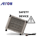 2400W Electric Heater with 6 Quartz Heating|RO-CP2600H