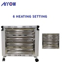 2400W Electric Heater with 6 Quartz Heating|RO-CP2600H