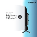 ARRQW 65 INCH LED 4K UHD HDR Smart TV Frameless Design RO-65LCS5