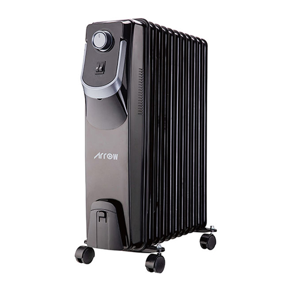 2500W Electric Oil Heater with 13 Fins | RO-13OHSB