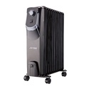 Electric Oil Heater 2500W with 15 Fins & Adjustable Thermostat | RO-15OHSB