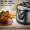ARROW 10 Liter Electric Pressure Cooker With Stainless Steel, RO-10SEC