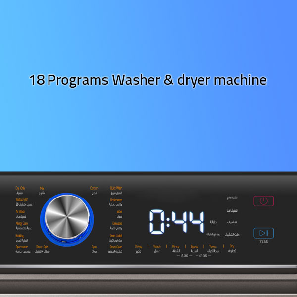 Arrow Washer & Dryer Machine 10/7kg - RO-11FWDTS