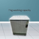 ARROW TWIN TUB SEMI AUTOMATIC WASHING MACHINE, 7 KG, RO-08KTM