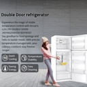 ARROW DOUBLE DOOR REFRIGERATOR, 425 LTR, NOFROST, White, RO2-590NF