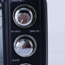 ARROW 60LTR OVEN,Black, RO-60EOB