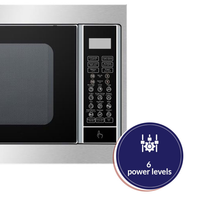 Arrow Microwave Built-in Oven Digital Silver 30L, RO-30MGSB