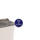 SAHM TWIN TUB SEMI AUTOMATIC WASHING MACHINE, 12 KG,SHM-13TTF