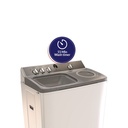 SAHM TWIN TUB SEMI AUTOMATIC WASHING MACHINE, 12 KG,SHM-13TTF