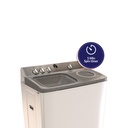 SAHM TWIN TUB SEMI AUTOMATIC WASHING MACHINE, 12 KG,SHM-13TTF
