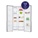 ARROW 532 LTR ARROW SIDE BY SIDE Refrigerator, 18.39 Feet | NOFROST | SILVER color RO2-820SNF