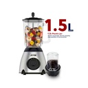 ARROW 1.5L 400WATTS BLENDER GLASS JAR STAINLESS STEEL BODY RO-15GBSY3