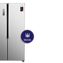 ARROW 532 LTR ARROW SIDE BY SIDE Refrigerator, 18.39 Feet | NOFROST | SILVER color RO2-820SNF
