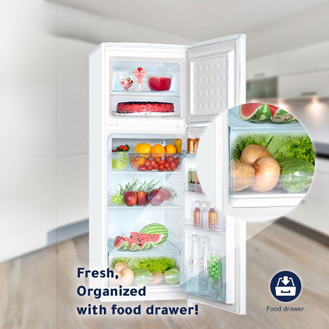 Arrow DOUBLE DOOR REFRIGERATOR 490L, 11 Feet RO2-490L