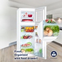 Arrow DOUBLE DOOR REFRIGERATOR 490L, 11 Feet RO2-490L