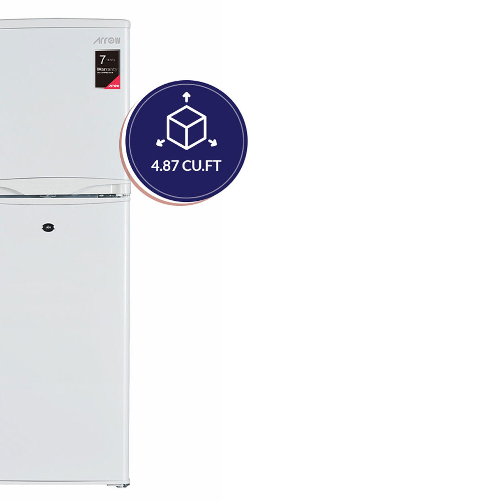 ARROW 138 LTR DOUBLE DOOR Refrigerator, 4.87 CU.FT -RO2-220L