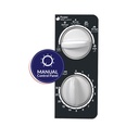 20L Microwave Oven Mechanical,700W 6 Micro Levels white Defrost Setting Manual Panel RO-20MG