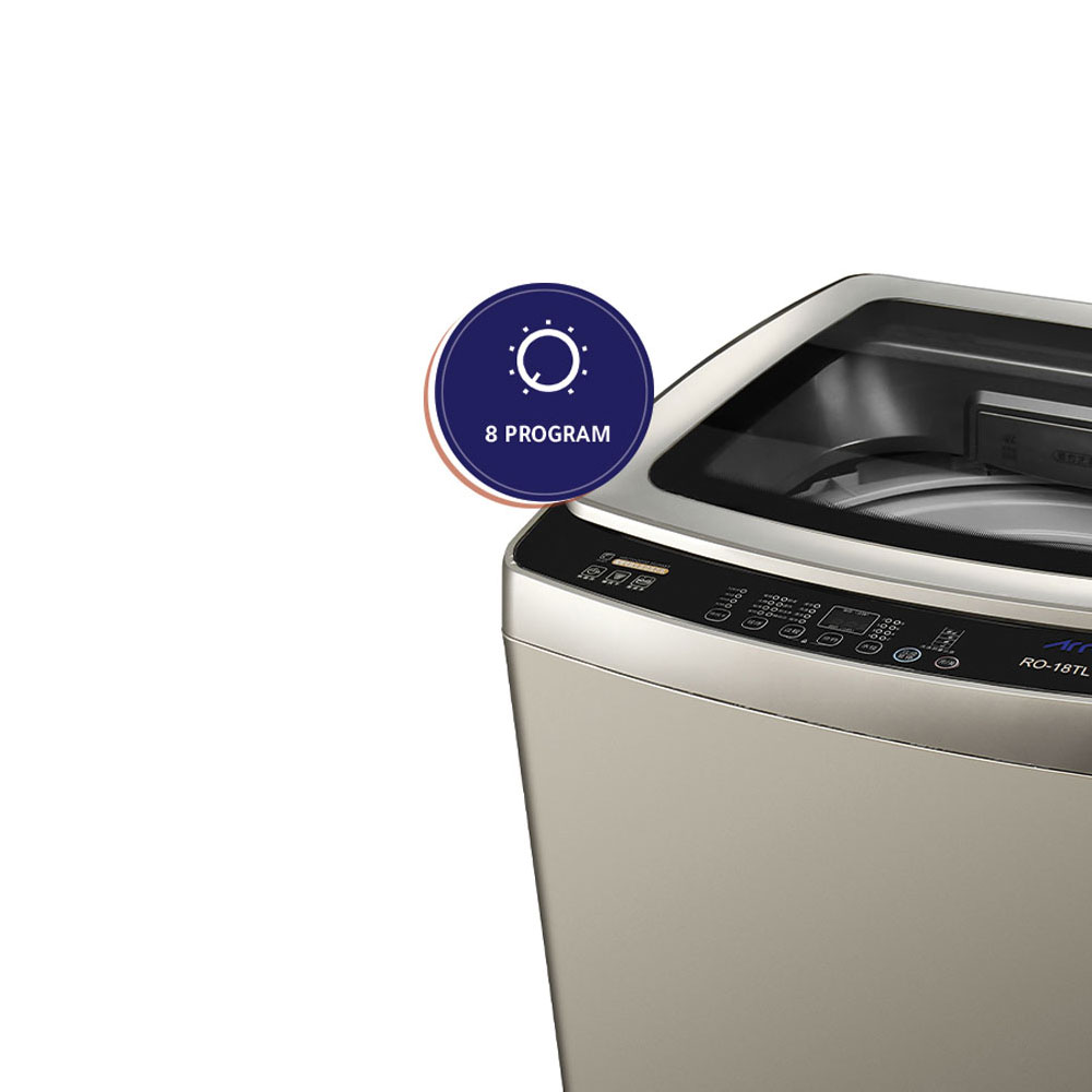 Arrow top loading washing Machine 18KG - RO-18TLT