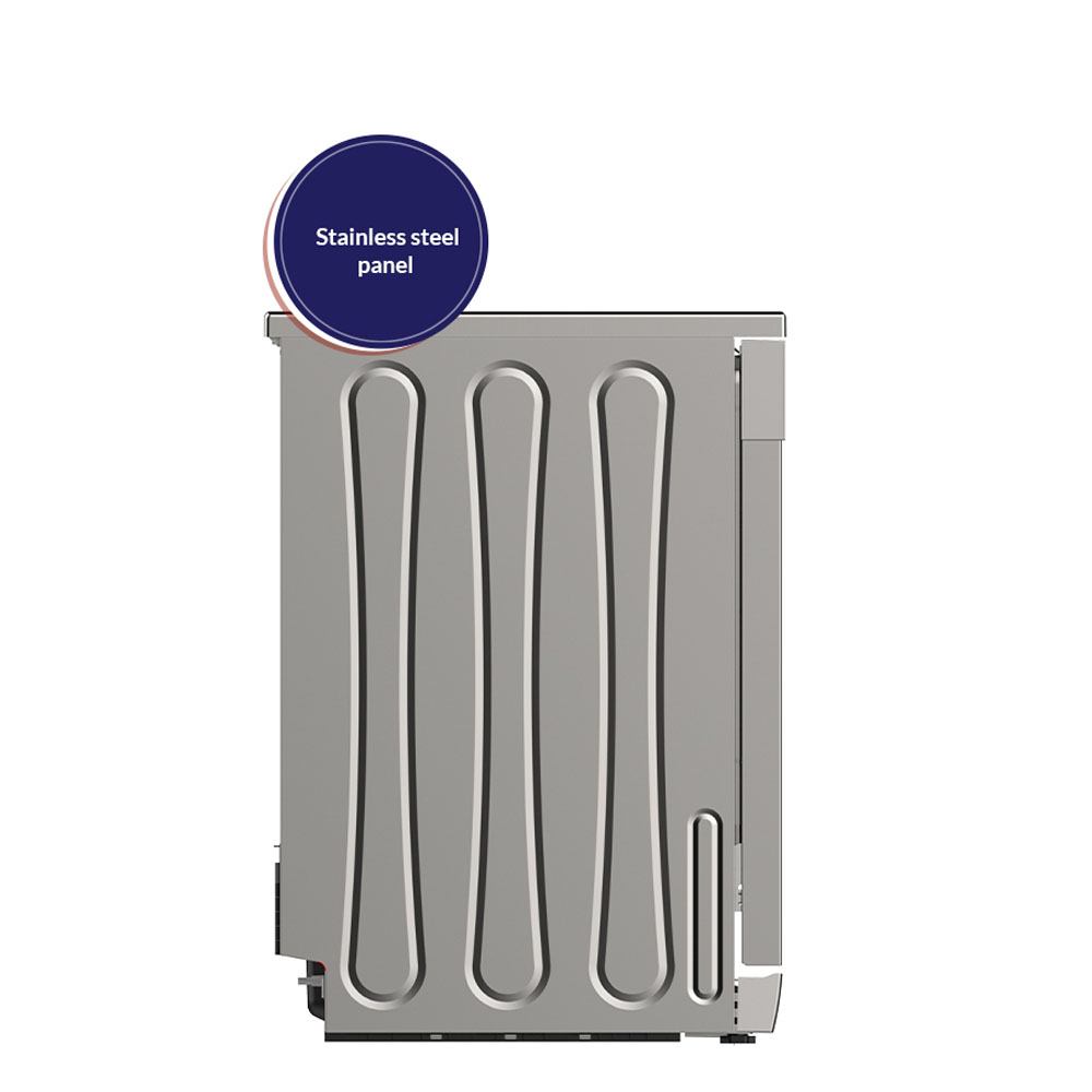 Arrow Dishwasher Silver Color 14Kg, RO-14GDWS​
