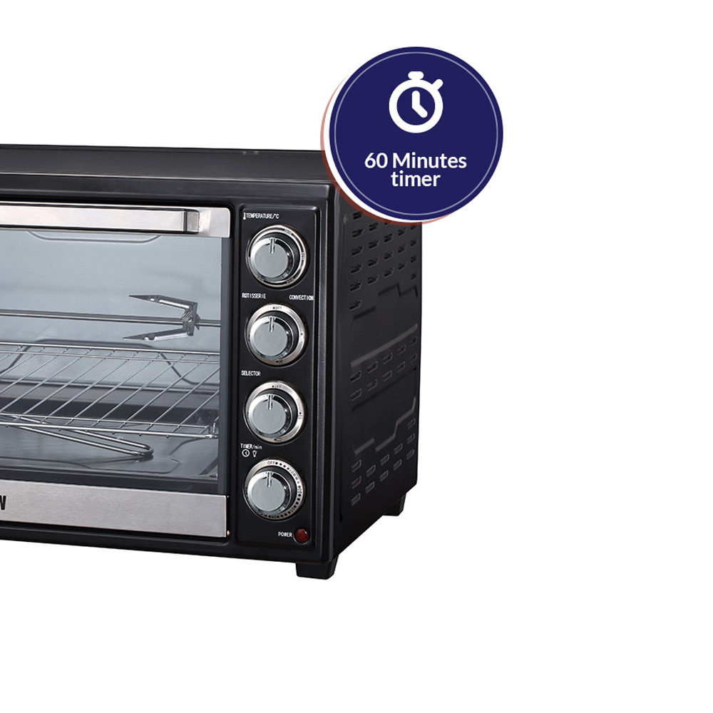 ARROW 45LTR OVEN ,Black, RO-45EOB