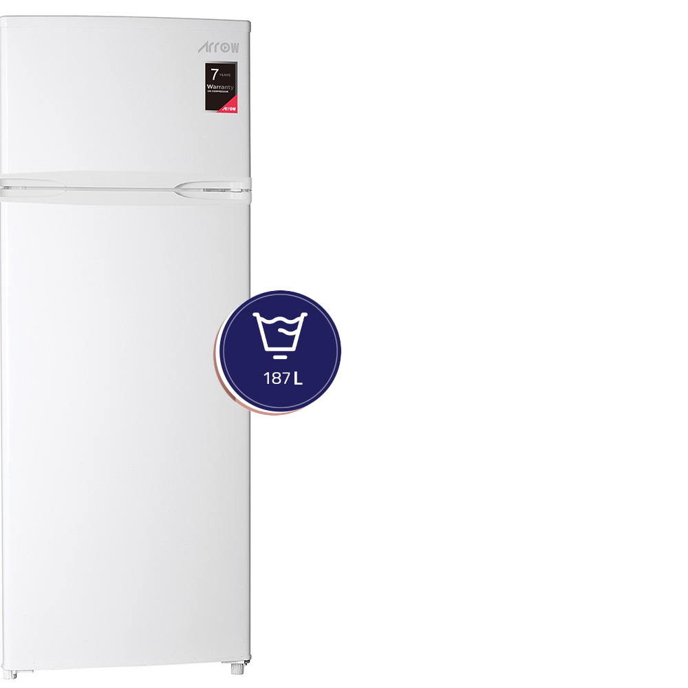 ARROW REFRIGERATOR 178L , RO2-280L, WHITE
