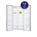 Aurora side by side refrigerator -Inox Color- No Frost - AR-840SNFT
