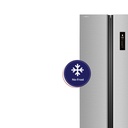 Aurora side by side refrigerator -Inox Color- No Frost - AR-840SNFT