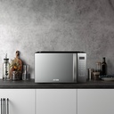RO-42MWBG,Arrow, Silver, 42L Digital microwave with grill,1000W microwave output and 1000W grill power,10 microwave power levels,Mirror Glass