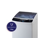 RO-08TLT, ARROW, TOP LOADING WM, 7KG, LIGHT GREY COLOR, 10 PROG