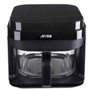 RO-06AFAO,ARROW BLACK AIR FRYER,5.5L,1200W,LED LIGHT, VISIBLE WINDOW