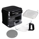 RO-06AFAO,ARROW BLACK AIR FRYER,5.5L,1200W,LED LIGHT, VISIBLE WINDOW