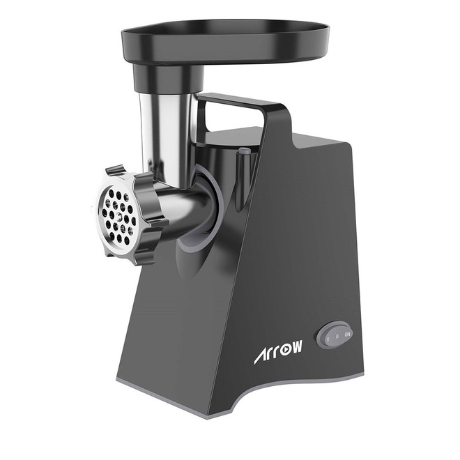 RO-800MGAO, ARROW BLACK MEAT GRINDER, 800W, HANDLE DESIGN, METAL GEAR.