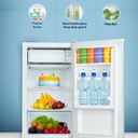 RO-135RDK, Arrow, 86L/3 CU. FT, Single Door Refrigerator,White 