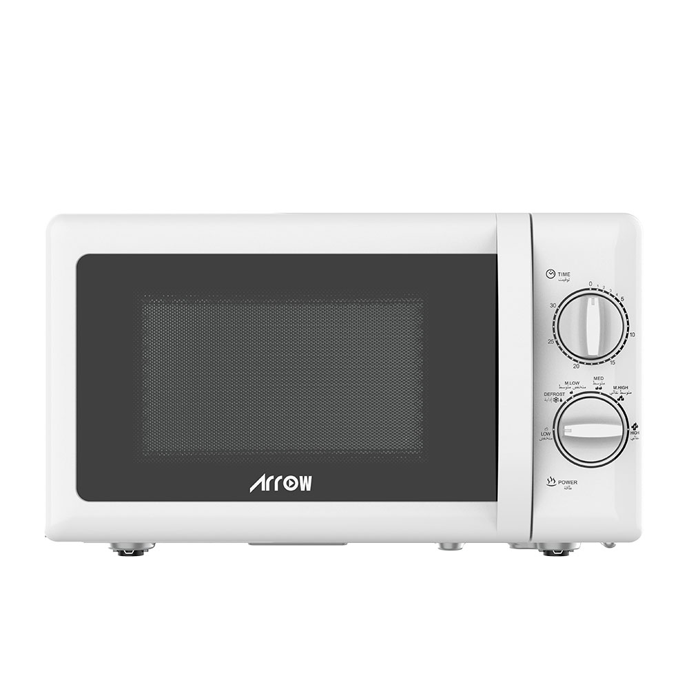 RO-20MW,Arrow, White,20L Mechanical microwave,700W output power