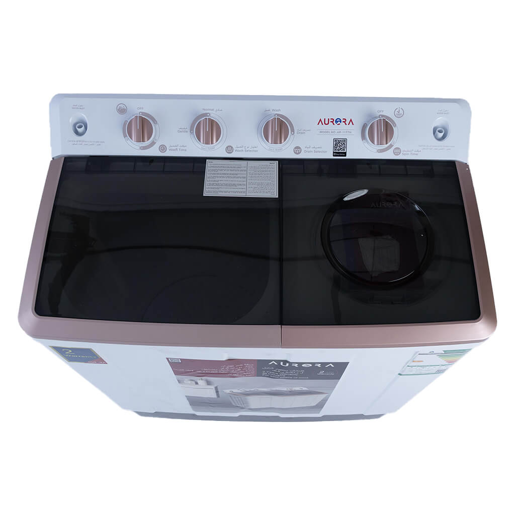 AURORA Twin tub Washing Machine 10Kg AR-11TTH