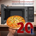 Arrow 20L Digital Microwave Oven | 700W Power, 10 Levels, Easy Controls & Defrost Setting | RO-20MWBD