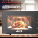 Arrow 20L Digital Microwave Oven | 700W Power, 10 Levels, Easy Controls & Defrost Setting | RO-20MWBD