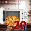RO-20MW,Arrow, White,20L Mechanical microwave,700W output power