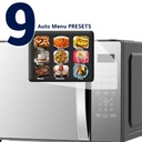 RO-42MWBG,Arrow, Silver, 42L Digital microwave with grill,1000W microwave output