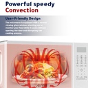 Arrow 20L Digital Microwave Oven | 700W Power, 10 Levels, Easy Controls & Defrost Setting | RO-20MWBD