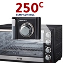 Electric Oven 45 L 2000 Watts With Rotisserie , Grill Function And Power Indicator Light , 60 Mins Timer & Shut Off Bell ,RO-45EOB