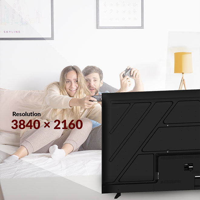 ARRQW 85" 4K UHD LED TV , Webos TV with Magic Remote | RO-85LPW