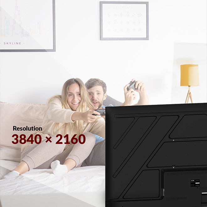 SAHM Android UHD LED TV 65 inches - SHM-65LKGS
